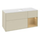 V&B Meuble sous-lavabo Finion 120 cm, Pl blanc mat, Rég Oa ven, si Gr m Lac-1