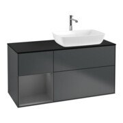 V&B Meuble sous lavabo Finion 120 cm, Pl blanc mat, Rg A mat laqué, avec blanc mat laqué-1