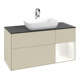 V&B Meuble sous lavabo Finion 120 cm, Pl blanc mat, Rg blanc mat laqué, si gris mat laqué-3