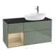 V&B Meuble sous lavabo Finion 120 cm, Pl bleu m, Reg Oa ven, Oli. m Lac-1