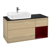V&B Meuble sous lavabo Finion 120 cm, Pl bleu m, Reg re Peo, Oa ven