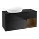 V&B Meuble sous lavabo Finion 120 cm, Pl bleu m, Reg wal ven, bleu m Lac-1