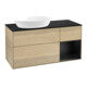 V&B Meuble sous lavabo Finion 120 cm, Pl bleu mat, Reg bleu mat Lac, Oa ven-1