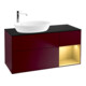 V&B Meuble sous lavabo Finion 120 cm, Pl bleu mat, Reg or mat Lac, Peo mat-1