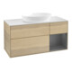 V&B Meuble sous-lavabo Finion 120 cm, Pl w m, Éclairage mural, Anthracite m Lac, Oa ven-1