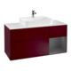 V&B Meuble sous lavabo Finion 120 cm, Pl w m, Reg re Anthrac. m, Peo m-1