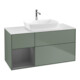 V&B Meuble sous lavabo Finion 120 cm, Pl w m, Rg A m Lac, Oli. m Lac-1