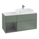 V&B Meuble sous lavabo Finion 120 cm, Pl w m, Rg l A m, Oli. m Lac-1