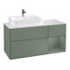 V&B Meuble sous lavabo Finion 120 cm, Pl w m, Rg l Ol m Lac, Oli. m Lac-1