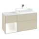 V&B Meuble sous lavabo Finion 120 cm, Pl w m, Rg l w m Lac, si Gr m Lac-1