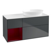 V&B Meuble sous lavabo Finion 120 cm, Pl w m, Rg Peo m La, md bl. m Lac