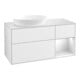 V&B Meuble sous lavabo Finion 120 cm, Pl w m, Rg wh. m Lac, glo wh. Lac-1