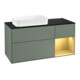 V&B Meuble sous lavabo Finion 120 cm, placage bouleau, rangement réglable, huile et laque-1