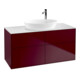 V&B Meuble sous-lavabo Finion 120x60,3 cm, plinthe abd. blanc, Peony mat-1