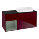 V&B Meuble sous lavabo Finion 120x60 cm, porte gauche, olivier mat, Peony mat-1