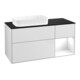 V&B Meuble sous lavabo Finion 120x60 cm, Reg re glo blanc Lac, blanc m Lac-1