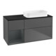 V&B Meuble sous lavabo Finion 120x60 cm, Rg l md bl. m Lac, Anthrac. m-1