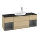 V&B Meuble sous lavabo Finion 160 cm, Pl b m, Anthracite mat, laqué, Oa ven-1