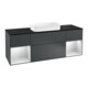 V&B Meuble sous-lavabo Finion 160 cm, Pl b m, Rg w m Lac, md bl. m Lac-1