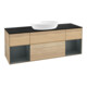 V&B Meuble sous lavabo Finion 160 cm, Pl bleu m, Reg md m Lac, Oa ven-1