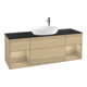 V&B Meuble sous lavabo Finion 160 cm, Pl bleu m, Reg Oa ven, Oa ven-1