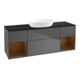 V&B Meuble sous lavabo Finion 160 cm, Pl bleu m, Reg wal ven, Anthrac. m-1