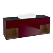 V&B Meuble sous lavabo Finion 160x60,3x50,1 cm, chêne sauvage, Peony mat