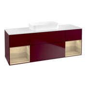 V&B Meuble sous lavabo Finion 160x60,3x50,1 cm, Reg Oa ven, Pivoine Mat