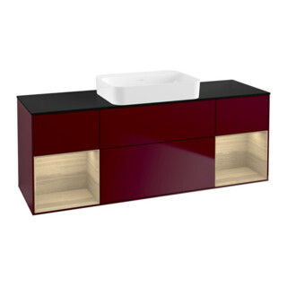 V&B Meuble sous lavabo Finion 160x60,3x50,1 cm, rég Oa ven, Pivoine mat