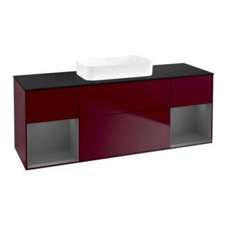 V&B Meuble sous lavabo Finion 160x60,3x50,1 cm, Rg A m Lac, Peo m