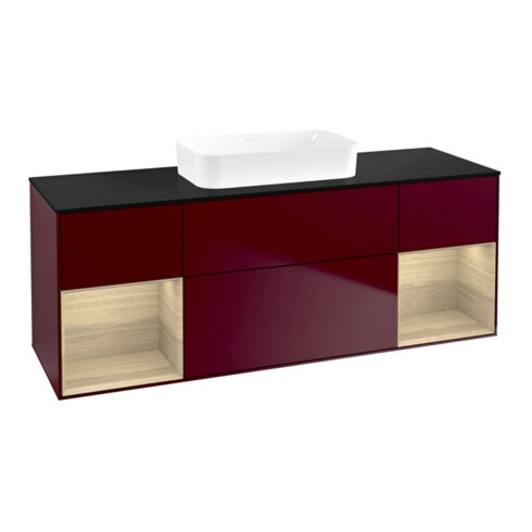 V&B Meuble sous-lavabo Finion 160x60,3x50,1cm, Reg Oa ven, Pivoine Mat