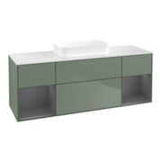 V&B Meuble sous lavabo Finion 160x60,3x50,1cm, Rg A avec laque, huile avec laque
