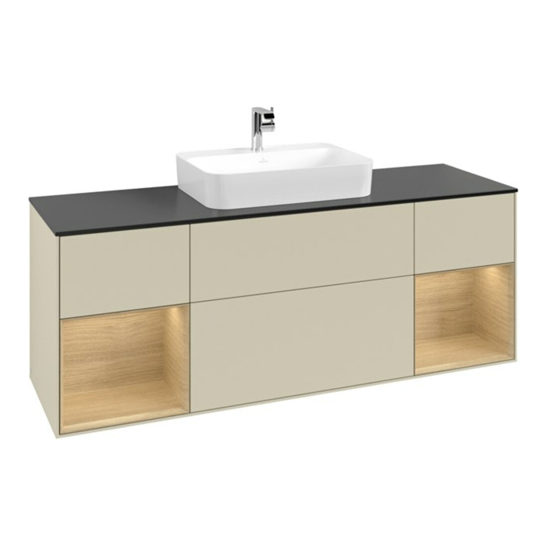 V&B Meuble sous lavabo Finion 160x60, Pl b m, Reg Oa ven, si Gr m Lac