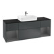 V&B Meuble sous lavabo Finion 160x60, Pl b m, Rg A m Lac, md bl. m Lac-1