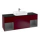 V&B Meuble sous lavabo Finion 160x60, Pl b m, Rg anthracite mat laqué, Peo m-1