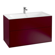 V&B Meuble sous lavabo Finion 99,6x59,1x49,8cm, Pivoine Mat
