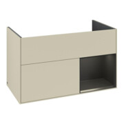V&B Meuble sous lavabo Finion Reg re bla m Laqué, Gris Soie Mat-3