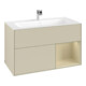 V&B Meuble sous lavabo Finion Reg re si Gr m Laque, Gris Mat-3