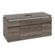 V&B Meuble sous lavabo Legato 120x55x50 cm, avec LED, st. Oa-1