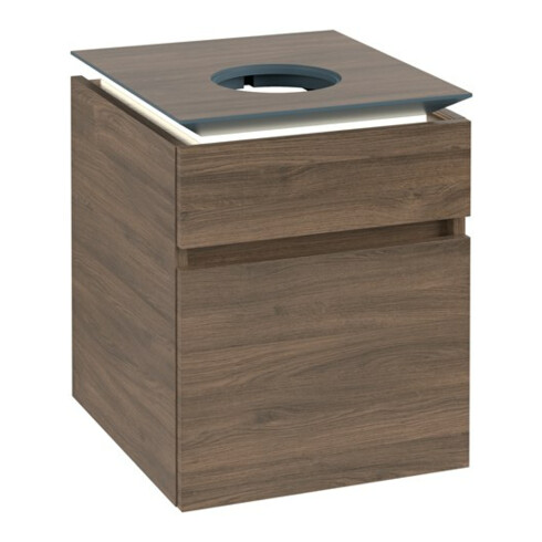 V&B Meuble sous lavabo Legato 45x55x50 cm, avec LED, Ariz. Oa