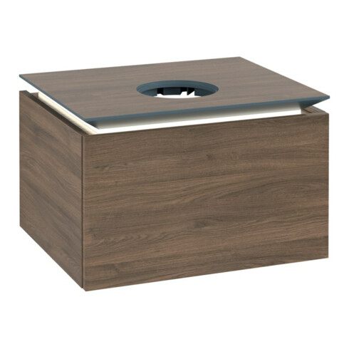 V&B Meuble sous lavabo Legato 60x38x50 cm, WT m, m LED, Ariz. Oa