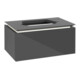 V&B Meuble sous-lavabo Legato 80x38x50 cm, avec LED, couleur glo Gr-3