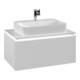 V&B Meuble sous-lavabo Legato 80x38x50cm, avec LED, blanc mat-3