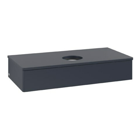 V&B Meuble sous lavabo sans structure de façade Antao 100x19x50cm, couleur WBP Lac, md bl. m Lac