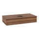 V&B Meuble sous-lavabo sans structure de façade Antao 100x19x50cm, couleur WBP noyer-1