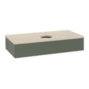 V&B Meuble sous lavabo sans structure de façade Antao 100x19x50cm, HL, WBP botti., le g. m Lac