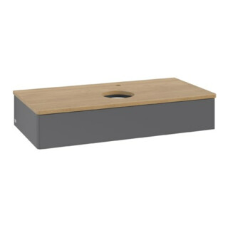 V&B Meuble sous lavabo sans structure de façade Antao 100x19x50cm, HL, WBP hon. Oa, A m Lac