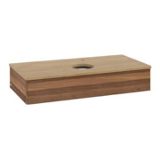 V&B Meuble sous lavabo sans structure de façade Antao 100x19x50cm, HL, WBP hon. Oa, w. wal-3