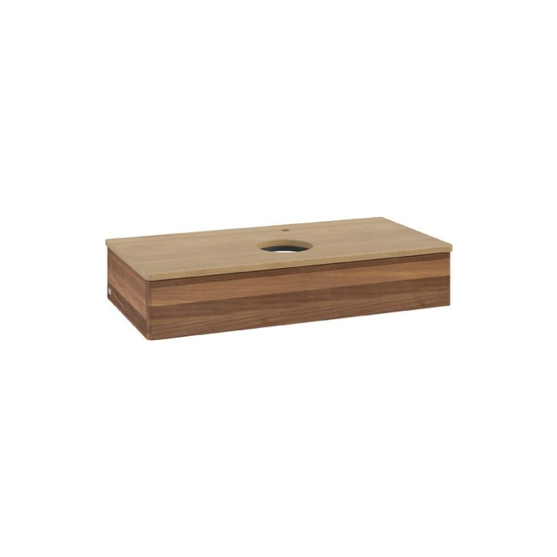 V&B Meuble sous lavabo sans structure de façade Antao 100x19x50cm, HL, WBP hon. Oa, w. wal