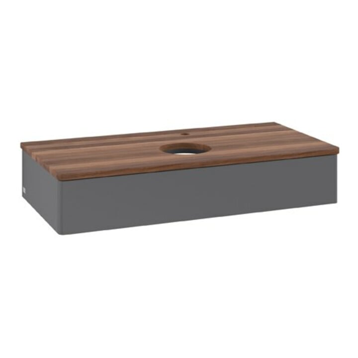 V&B Meuble sous lavabo sans structure de façade Antao 100x19x50cm, HL, WBP w wa, A m Lac